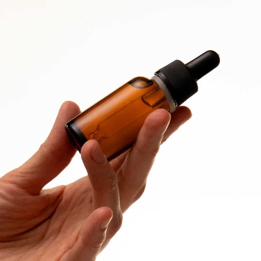 Pipet Container for Cosmetic Use - Provides UV Protection for Light-Sensitive Ingredients - Precise Dispensing of Serums, Oils, and Essential Oils - Environmentally Friendly and Recyclable - Glass