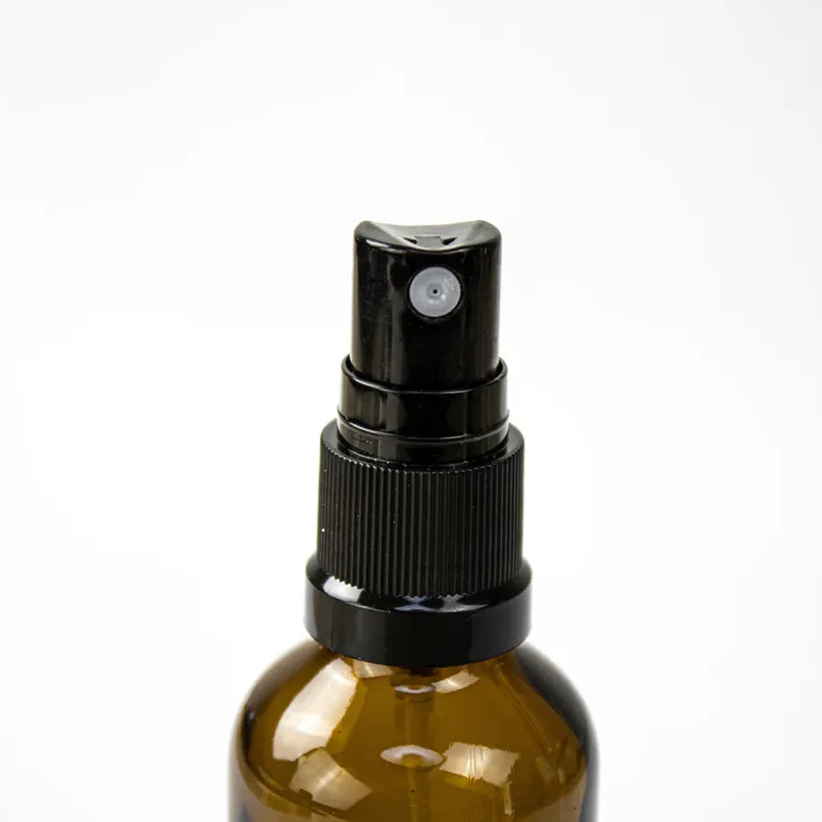 Spray Container for Cosmetic Use - Travel-Friendly - Provides Even Application for Facial Mists, Setting Sprays, and More - Transparent for Easy Monitoring of Product Level - Plastic