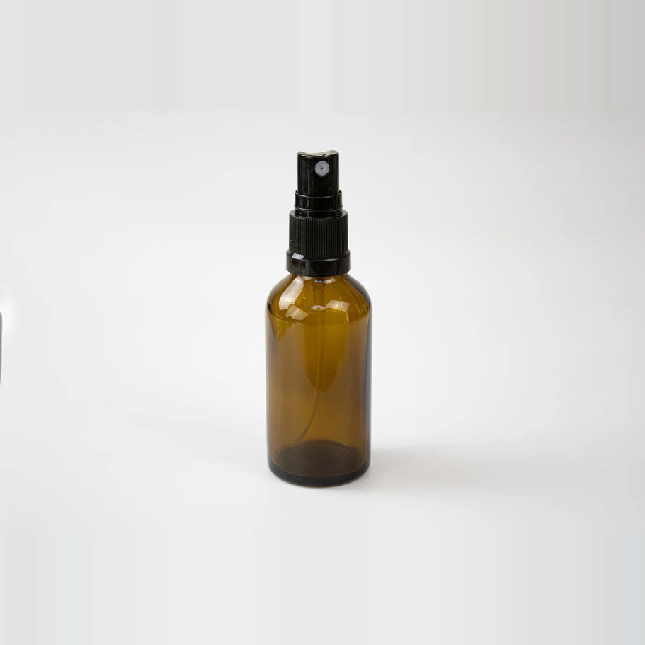 Spray Container for Cosmetic Use - Travel-Friendly - Provides Even Application for Facial Mists, Setting Sprays, and More - Transparent for Easy Monitoring of Product Level - Plastic